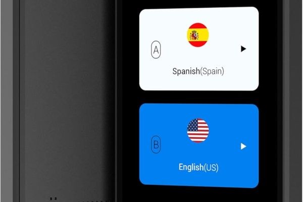 Wooask W12 Language Translator Device Accurate Offline Online Translation 2023 3.7" Touch Screen Newest Real-time Voice Translation in 144 Different L..